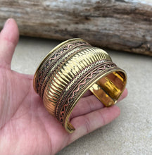 Load image into Gallery viewer, Handcrafted Cuff Bracelet Vintage Design Boho Gypsy Ethnic Jewelry
