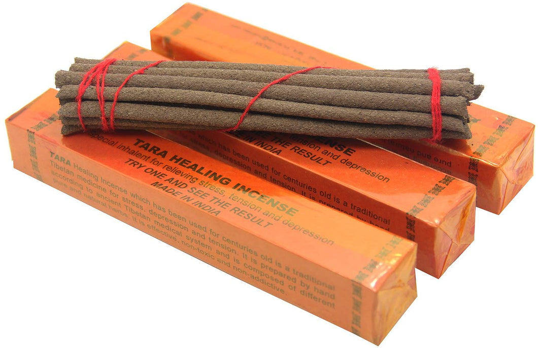 Tara Healing Tibetan Incense 45 Sticks 3 Box - DharmaObjects