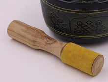 Load image into Gallery viewer, Tibetan Hard Wood Easy Play Singing Bowl Leather-Wrapped Striker, Mallet