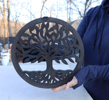 Load image into Gallery viewer, Handcrafted Wooden Tree of Life Wall Decor Hanging Art