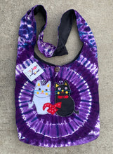 Load image into Gallery viewer, Tie Dye Hippie Hobo Bohemian Crossbody Kitty Bag Purse Nepal