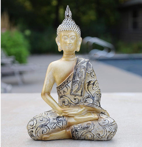 Meditation Buddha Statue for Home 8 Inches Tall